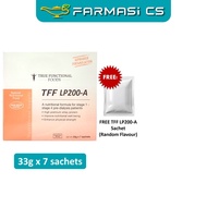 True Functional Foods TFF LP200-A 33g x 7 Sachets EXP:03/2026 FREE 1 Sachet [ VANILLA Flavour Non So