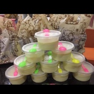 [100PCS] Bekas Dadih Bekas Jelly 120ml /4oz With Colourful Spoon