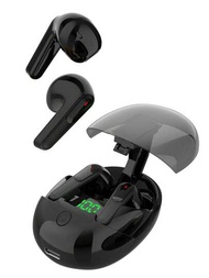 新款透明觸摸控制低延遲 Tws 無線耳機,帶 Type-c 充電端口,適合運動、工作和遊戲。半入耳式設計,超長續航。