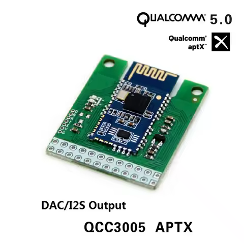 Qualcomm QCC3005 Low-power Bluetooth V5.0 Audio Module APTX Lossless Compression Analog I2S Output