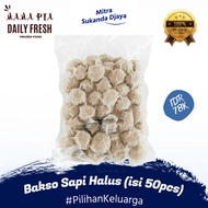 Bakso Sapi Halus - Bavari - 50Pcs - Mama PIA Fresh Daily