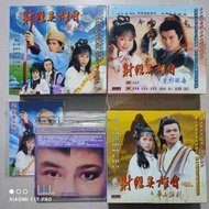 TVB劇集射鵰英雄傳CD及VCD(東邪西毒+鐵血丹心+華山論劍 全套完) / EMI精選王系列 羅文  甄妮靚聲經典 ：射雕英雄傳 專輯 CD 百代唱片#保存良好 新淨靚仔