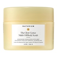Naturium Glow Getter Body Scrub, Exfoliating Sugar Crystals with Linoleic-Rich Oils, Glycerin & Squa