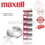 MAXELL Lithium Battery CR1216 Original 5pcs/pack
