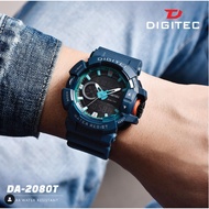 Original DIGITEC DA 2080 Watch Digit MEN Watch Sports Watch DIGITEC Watch Jam tangan