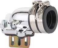 GOOFIT High Performance Racing Intake Manifold with Reed Valves Replacement for 2 Stroke 50cc Yamaha