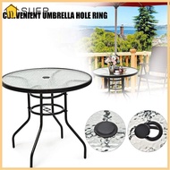 SUER Patio Table Umbrella Hole Ring Plug Cap, Weatherproof Garden Tool Yard Parasol Table Hole Cover