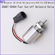 30A87-20404 12V Fuel Cut-Off Solenoid Valve for L2E L3E S3L S4L Engine EC15 223D