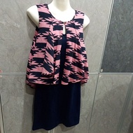 ️2nd woman pink navy loss dresses (Preloved)