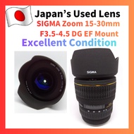 SIGMA Zoom 15-30mm F3.5-4.5 DG EF Mount B65