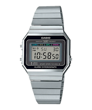 ของแท้100% คาสิโอ นาฬิกาข้อมือ Casio Standard รุ่น A700WMG-9A A700WM-7 A700WG-9 A700W-1 สายสแตนเลส ประกัน1ปี ร้าน Time4You T4U