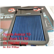 Toyota Avanza '12-On / Rush 1.5 '08-On ENGINE AFE POWER Drop In Air Filter WASHABLE