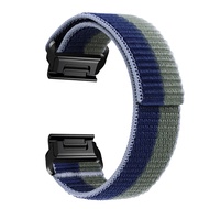 Zenia สายนาฬิกา 26มม. 22มม ไนลอน Quick Fit สำหรับ Garmin Fenix 9 8 E AMOLED 7X 7 6X 6 Pro Sapphire S