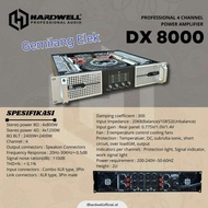 Power Amplifier HARDWELL DX 800O Original 4 Channel