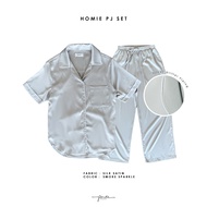 Panche Sleepwear - ชุดนอนรุ่น Homie สี Smoke Sparkle