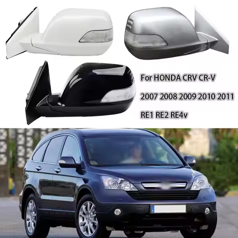 For HONDA CRV CR-V 2007 2008 2009 2010 2011 RE1 RE2 RE4 Left Right Car Side Mirror Outer Rearview Mi