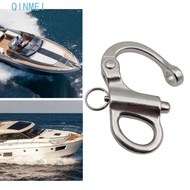 QINMEI Snap Shackle, Stainless Steel Jaw Swivel Swivel Snap Shackle, Hook 35/52/69/96mm Quick Releas