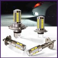 1pcs Motorcycle LED Headlight Car LED Fog Light 33SMD H4 H7 H1 H3 Super Bright