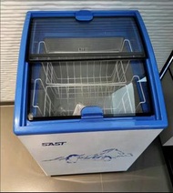 商用冰櫃雪糕櫃小型展示櫃玻璃透明冷藏保鮮櫃卧式冷凍冰櫃