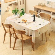 (รหัส#6) ผ้าปูโต๊ะ ผ้าปูโต๊ะอาหาร ผ้าปิคนิค ผ้าปูอเนกประสงค์ ผ้าคลุมโต๊ะอาหาร Tablecloth ผ้าปูโต๊ะกันน้ำ ผ้าปูโต๊ะลายตาราง กันน้ำและน้ำมัน มี 2ขนาด