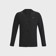 Under Armour 男 Woven防風外套 1370499-001 M 黑