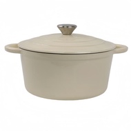 Dutch Oven Cast Iron Enamel Cookpot For Gas And Induction Stoves