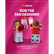 {SimBrick SGSeller} Lego Idea226 Rob The Fan Designer 21358 Minifigure Vending Machine