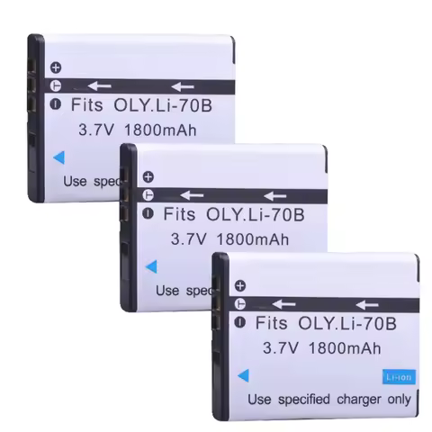 1800mAh Li-70B Li 70B Li70B Camera Battery for Olympus FE-4020 FE-4040 FE4020 X940 D705 FE5040 D-705