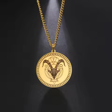 Stainless Steel Necklaces 12 Horoscope Zodiac Sign Silver Color Pendant Chain Aries Leo Constellatio
