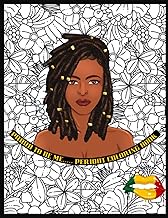 Black Women Adult Coloring Book: Celebrating Beautiful Brown and Black Queens With Inspirational Quo