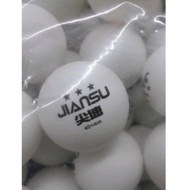 Original JIANSU PINGPONG Ball Table Tennis TRAINING - 40 PLUS Plastic - 3 STAR