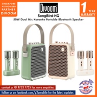 Divoom SongBird-HQ 50W Dual Mic Karaoke Portable Bluetooth Speaker