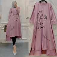 BO ARISTA MIDI DRESS BC Bahan KAOS KATUN COMBED UKURAN S M L XL XXL Midi Dress Wanita Kekinian 2023