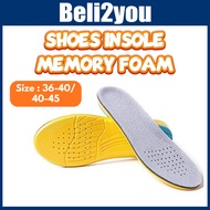 Insole Shoes Men Women Shoe Insole Memory Foam Insole Sport Insole Shoe Pad Tapak Kasut Dalam Pelapi