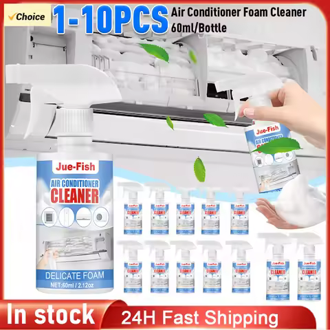 Air Conditioner Cleaner Deodorizer Radiators Fan Cleaner Coil Dirt Clean Washing Foam Spray Home Air
