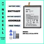 NEXCELL Bateri Serasi untuk SM Galaxy Note 10 Lite N770 N770F Battery Bateri BN770ABY ( 4500mAh )