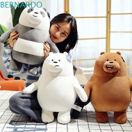 BERNARDO We Bare Bears Children Toy Cuddly Plush Pillow Home Decoration Three Bear Kids Gifts Plush Doll