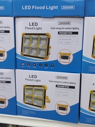 Solar 20000w 20 ribu watt  5 Mode Floorlight Waterproof Solar Led Light with USB Portable Solar Spot