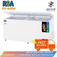 Chest Freezer Rsa Cf-600 H / Cf600H Freezer Box 500 Liter