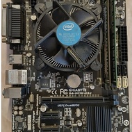 Motherboard Gigabyte GA-H81M-DS2 + Processor core i5 4460+ RAM 12 GB