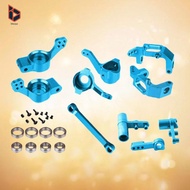 [Blesiya] Aluminum Alloy Steering Combination Upgrade Kit for HSP 94123 94111 94188, Easy to Install