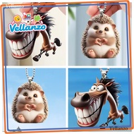 Cartoon Creative 2D Acrylic Pendant Car Key Backpack Decoration