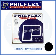 Philflex THHN/THWN Stranded wire 5.5mm2 (#10) 150 meters per box