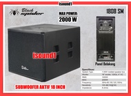 SUBWOOFER AKTIF BLACK SPIDER 18 INCH 1808 SM BLACKSPIDER 1808SM