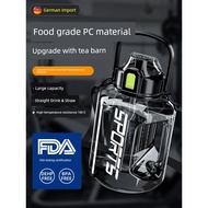 water bottle bottle Sports Water Cup Men Large Large-Capacity Ton Barrel Tonton Barrel Big Belly Fit