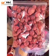 【现货已经包好1包包100g】冻干草莓 草莓干 草莓脆现货🍓 草莓干 Freeze Dried Strawberry Wholesale Baking 1kg 冻干草莓粒