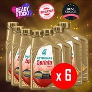 [NEW & READY STOCK] PETRONAS Sprinta F900 10W40 Fully Synthetic 4T Ultraflex (1L x 6 bottle) 4T - 10
