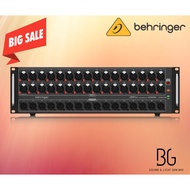 behringer s32 I/O Box with 32 Remote-Controllable Midas Preamps, 16 Outputs and AES50 Networking