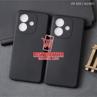 Oppo A3X OPPO A3 NFC CASE MACARON BLACK PREMIUN CASE OPPO A3X OPPO A3 NFC