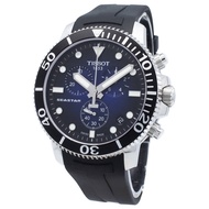 TISSOT T120.417.17.041.00 T1204171704100 SEASTAR 1000 Chronograph 45.50mm blue index *Original